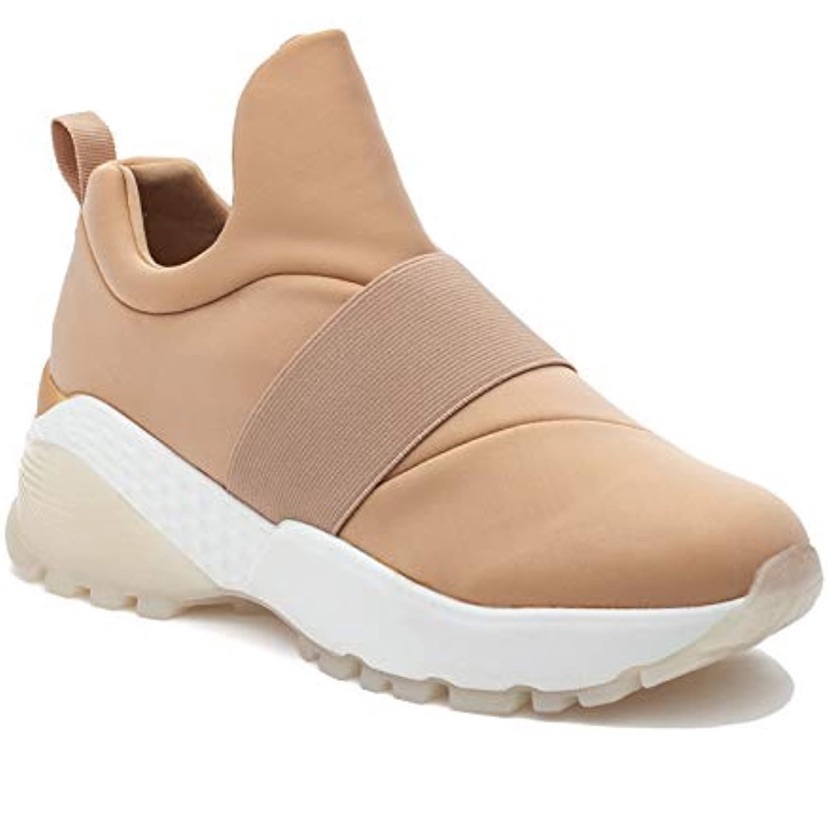 Nib J/Slides Manic Sneaker Beige Sz 8